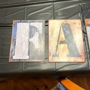 Family wall hanging decor